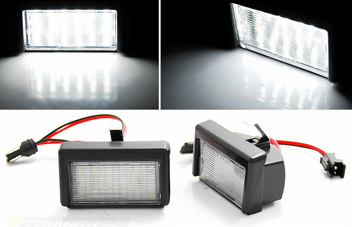 Für Mercedes W164 2005-2011- LED Kennzeichenbeleuchtung - E-Prüfzeichen