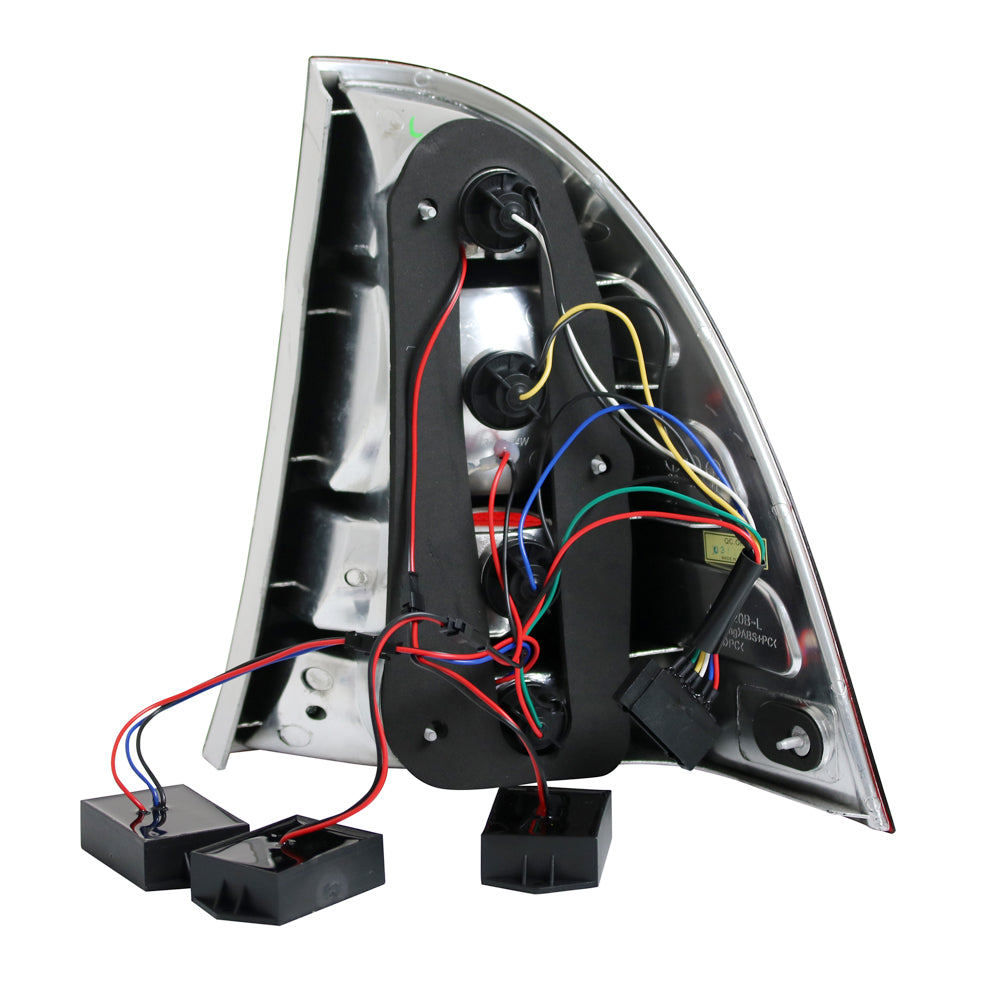 LED Rückleuchten in rot matt für Mercedes C-Klasse W203 T-Modell 2000-2007