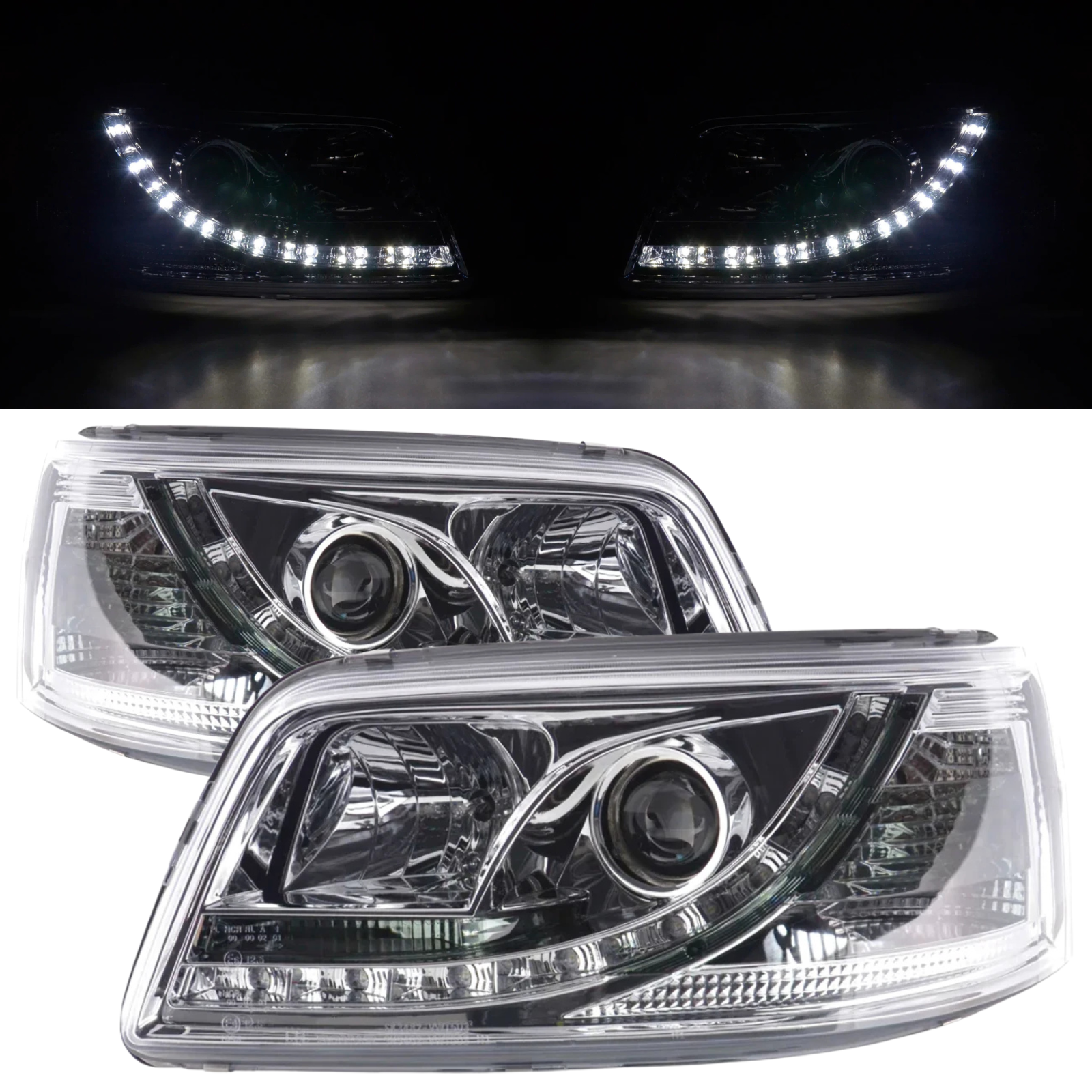 LED Rückleuchten in schwarz für VW Passat 3B Limo 09.1997-2001