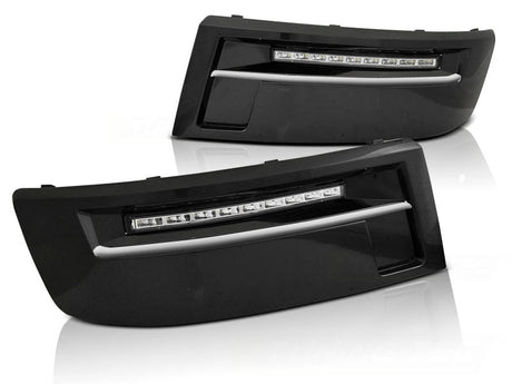LED Tagfahrlicht Set mit E-Prüfzeichen für VW T5 GP