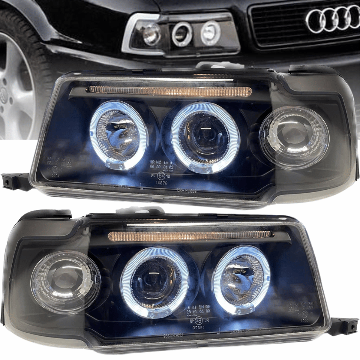Angel Eyes Scheinwerfer für Audi 80 B4