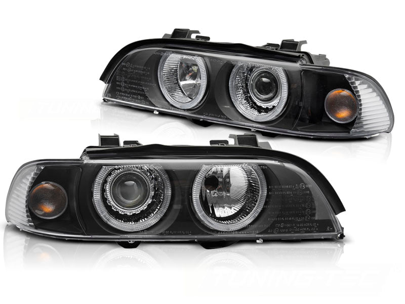 Angel Eyes Xenon Scheinwerfer für BMW 5er E39 – Evo-Optik mit LED-Upgrade