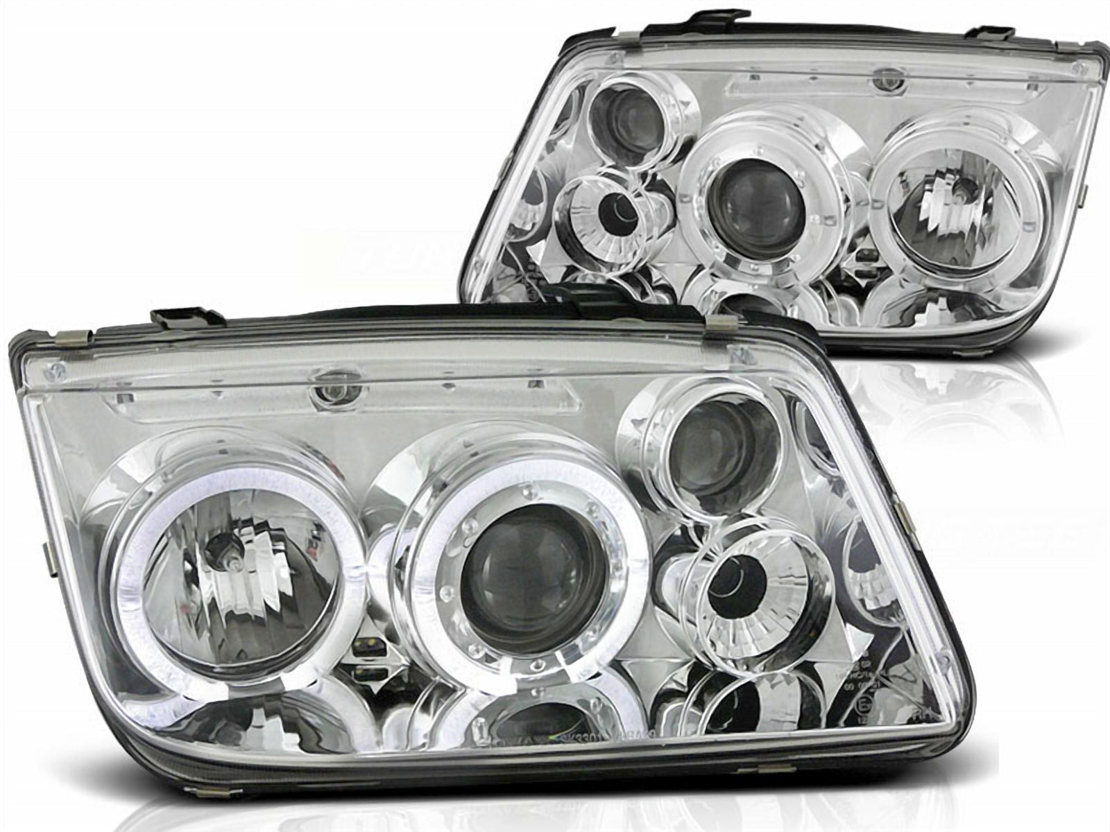 Rückleuchten Set in chrom für Für Peugeot 206 10.1998-