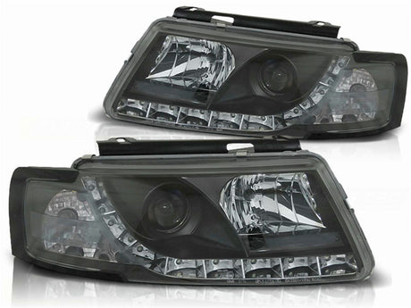 Angel Eyes Scheinwerfer für VW Passat 3C chrom inkl Motor 03.05-10