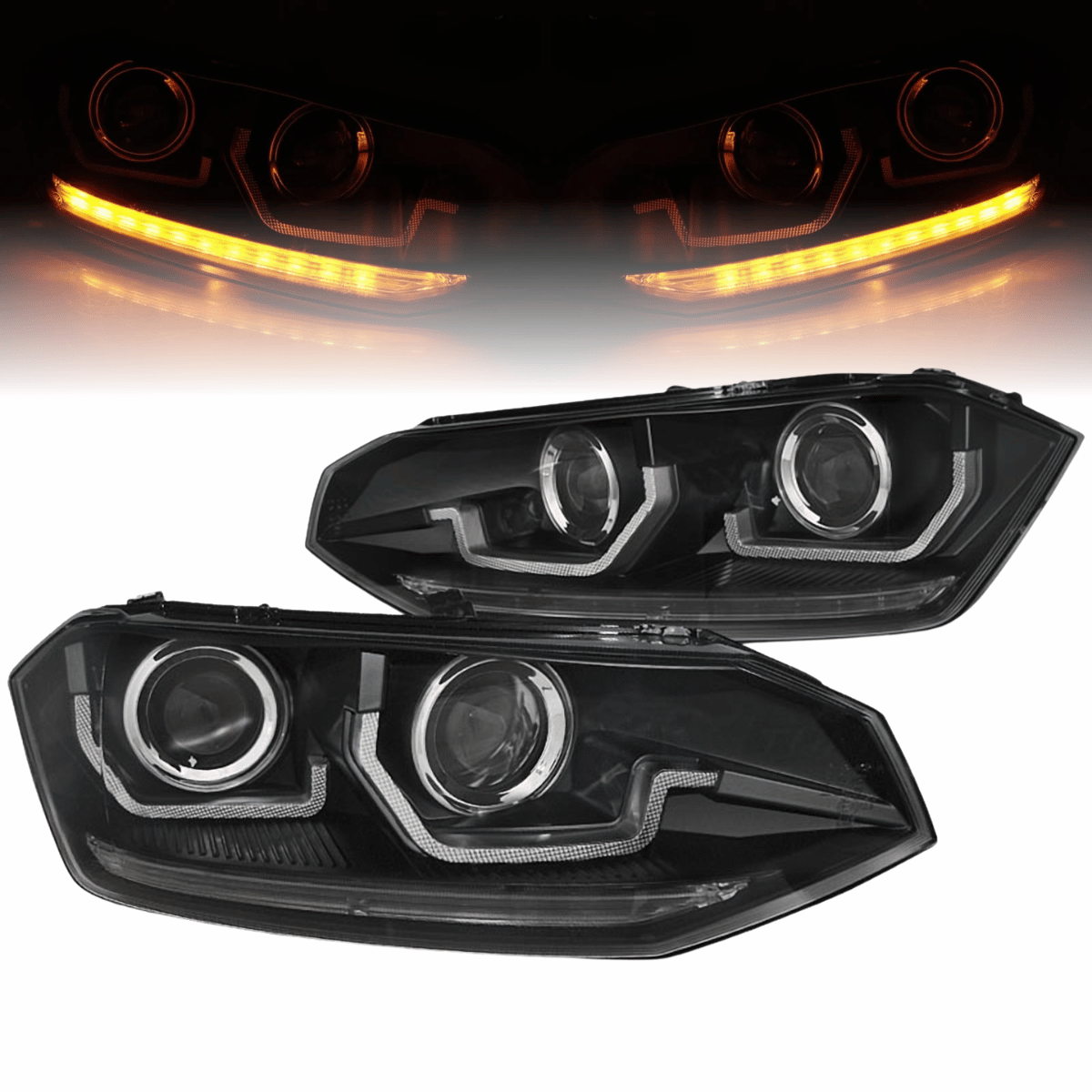 Zusatz- und Nebelscheinwerfer mit LED-Tagfahrlicht