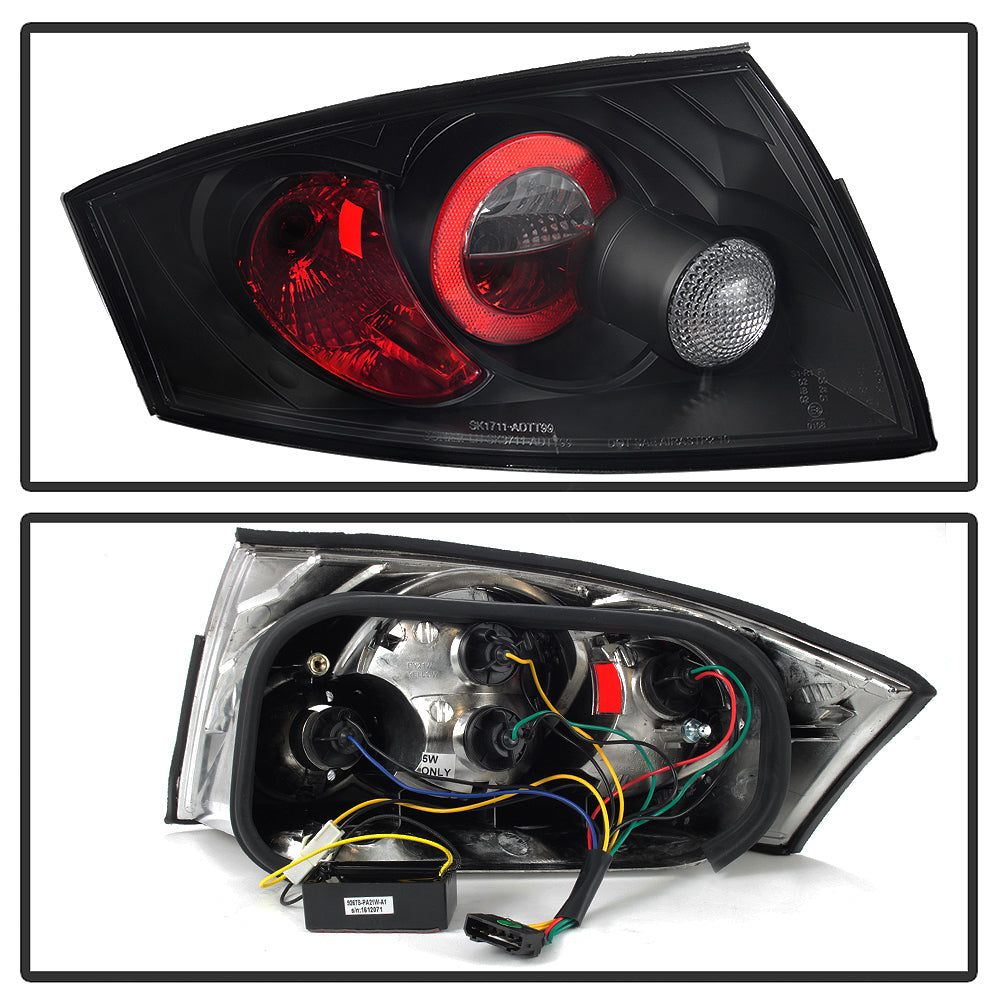 Rückleuchten Set für Audi TT 1999-2006 in schwarz
