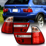 LED Rückleuchten Set rot weiß für BMW X5 E53 09.1999-10.2003