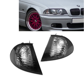Frontblinker Set in rauchglas für 3er BMW E46 05.1998-08.2001 - CR Tuning
