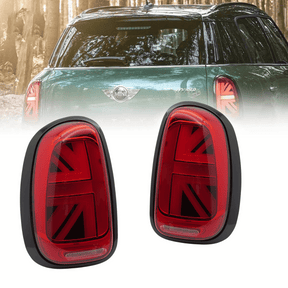 Voll LED Rückleuchten Set für MINI Cooper R60 Countryman 2010-2016 rot Union Jack Design