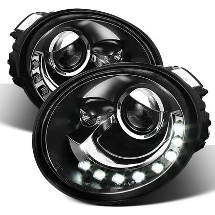 LED Scheinwerfer Set für VW New Beetle 2006-2012 schwarz