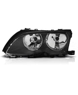 Halogen Scheinwerfer Chrom für BMW 3er E46 Limousine & Touring 09/2001–03/2005 – Ersatzscheinwerfer & OEM-Passform