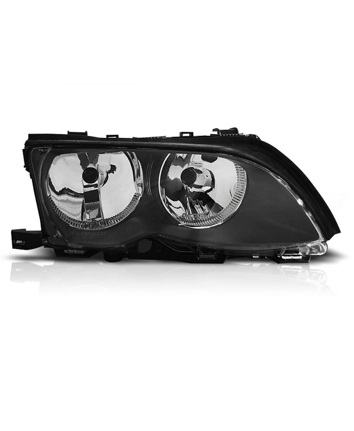 Halogen Scheinwerfer Chrom für BMW 3er E46 Limousine & Touring 09/2001–03/2005 – Ersatzscheinwerfer & OEM-Passform
