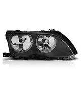 Halogen Scheinwerfer Chrom für BMW 3er E46 Limousine & Touring 09/2001–03/2005 – Ersatzscheinwerfer & OEM-Passform