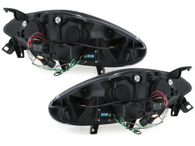 Led Scheinwerfer Set in chrom für Fiat Bravo 07-15
