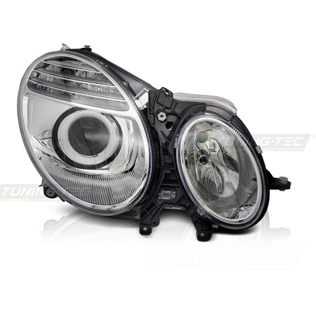 Halogen Chrom Scheinwerfer für Mercedes E-Klasse W211 2006–2009 – Ersatzscheinwerfer & OEM-Passform