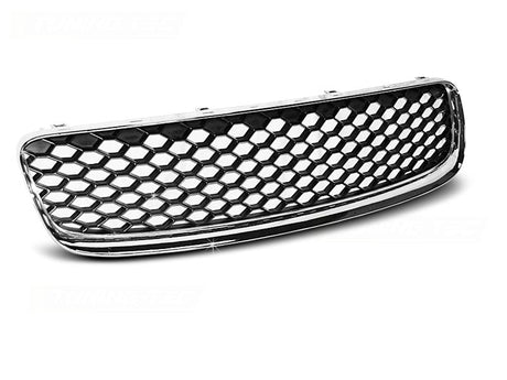 Chrom Kühlergrill Wabenmuster für KFZ-Tuning, Fahrzeugzubehör, LED-Scheinwerfer, Rückleuchten