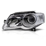 Halogen Chrom Scheinwerfer für VW Passat B6 3C Limousine & Kombi 2005–2010 – Ersatzscheinwerfer & OEM-Passform