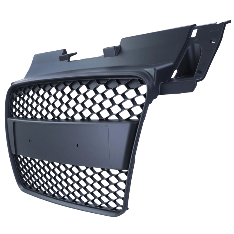 Sportgrill für Audi TT 8J 2006-2014 Coupe Roadster Mattschwarz Frontgrill - CR Tuning