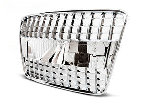 Sportgrill Waben Front Grill Sportlinie für Audi Q7 2005-2009 chrom - CR Tuning
