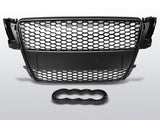 Sportgrill Waben Front Grill für AUDI A5 2007-06.2011 schwarz