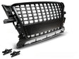 Sport Frontgrill schwarz für Audi Q5 8R 2008-2012, mit Halterungen