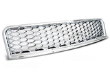 Sport Kühlergrill Front ohne Emblem für Audi A4 B6 10.2000-10.2004 chrom