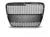 Sportgrill Waben Front Grill für Audi A6 (C6) 04.04-08 chrom