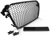 Für Audi A4 (B8) 11.11-15 glanz schwarz - Sportgrill