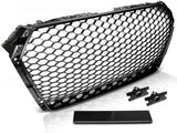 Sport Frontgrill Audi A4 S4 B9 Limousine Avant schwarz mit Halterungen