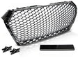 Sport Frontgrill für Audi A4 S4 B9 2015-2019 Limousine Avant mit PDC und Logo-Halterung