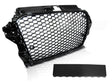 Frontgrill Hochglanz Schwarz Sportdesign mit PDC Logo-Halter für Audi A3 S3 8V