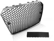 Sport Frontgrill Chrom Schwarz für Audi A5 8T 2011-2016 Coupé Cabrio Sportback mit PDC