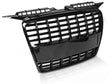 Hochglanz schwarzer Sportgrill für Audi A3 8P 2005-2008, mit Logo-Halter