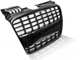 Sport Frontgrill Hochglanz Schwarz Audi A4 B7 Limousine Avant 2004-2008 Tuning Zubehör
