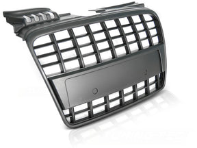Sport Frontgrill schwarz für Audi A4 B7 04-08 Limousine Avant Tuning Zubehör