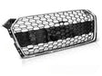 Sport Frontgrill Chrom Schwarz Audi A5 B9 2016-2019 mit Kamera- & PDC-Halter