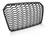 Sport Frontgrill Audi A6 C7 2014-2018 schwarz mit Kennzeichenhalter und PDC-Halterungen