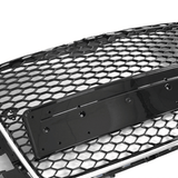 Sport Kühlergrill für Audi A3 8P 2008-2012 schwarz chrom mit PDC Halterung