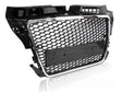 Sport Kühlergrill Audi A3 S3 8P 2008-2012 schwarz chrom PDC Halterung