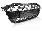 Sport Kühlergrill Audi A3 8Y 2019-2024 Schwarz Glanz mit PDC Halterung Tuning