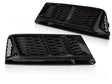 Glanz schwarze Nebelscheinwerfer Blenden für Audi A4 B9 2015-2019 Stoßstange Tuning Zubehör