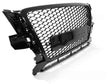 Sport Kühlergrill Audi Q5 8R 2008-2012 schwarz glänzend mit PDC Halterung