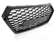 Sport Grill Kühlergrill Audi Q5 FY 2016-2020 Glanzschwarz mit PDC Kamera