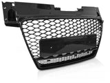 Sport Kühlergrill für Audi TT 8J Coupe Roadster 2006-2014 schwarz glänzend Frontgrill