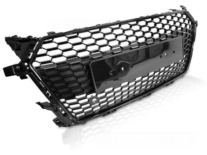 Sport Kühlergrill Set für Audi TT 8S Coupe Roadster 2014-2018 Front schwarz