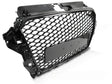 Sport Kühlergrill Audi A3 8V 2012-2016 Glanz Schwarz mit PDC Halter
