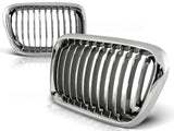 Passend für BMW E36 10.96-08.99 chrom - Sportgrill