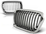 Chrom Kühlergrill für BMW E36 3er Coupe Cabrio Touring Touring 91-99