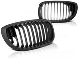 Sportgrill Schwarz für BMW 3er E46 Coupe Cabrio 2003-2006, Kühlergrill Tuning Zubehör