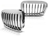 Chrom Kühlergrill für BMW E90 E91 3er Serie, Tuning Zubehör